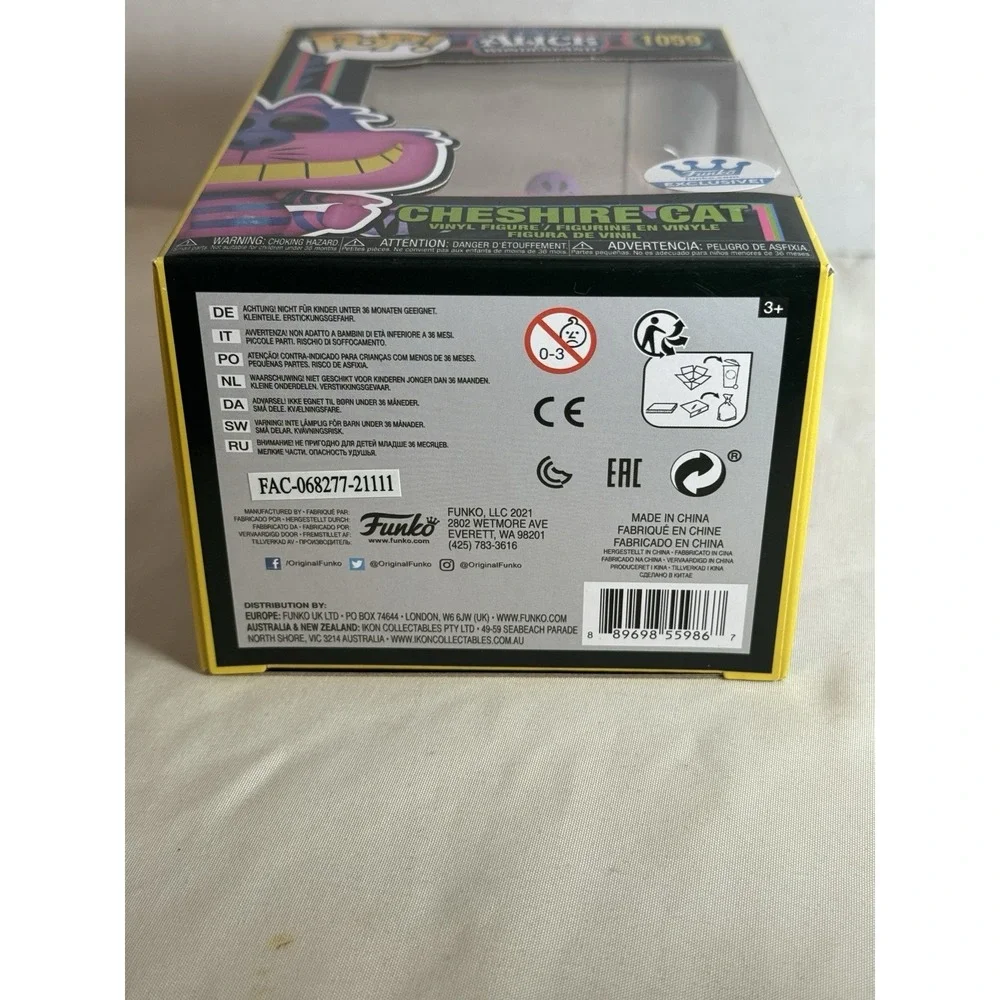 Funko Pop! Vinyl: Disney - Cheshire Cat - Funko (Exclusive) #1059 - Picture 6 of 6